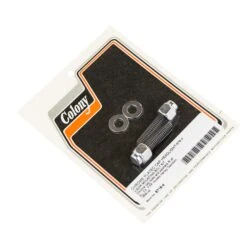 #8718-4 Headlight Visor Mounting Bolt Chrome Cap Harley XL FX FXR 59-up