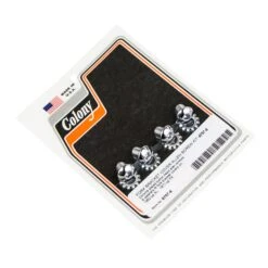 #8757-8 Fork Bracket Cover Allen Screw Kit Chrome Harley XL 52-up FX 71-up