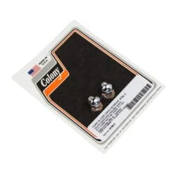 #9758-2 Fork Slider Drain Screws Chrome Button Allen H-D OEM 45858-77