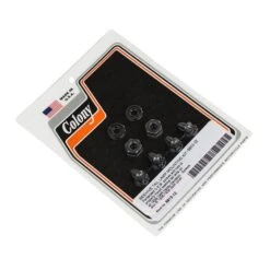 #9813-12 Beehive Tail Lamp Mounting Kit Parkerized Harley 1939-46