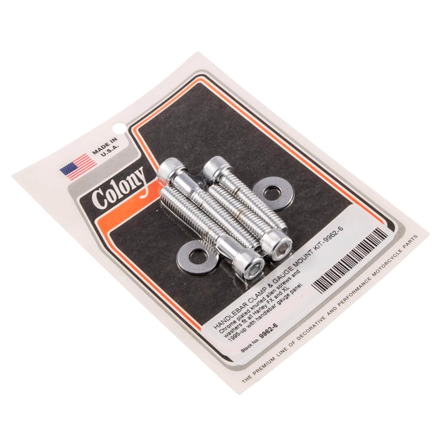 #9962-6 Handlebar Clamp & Gauge Mount Kit Harley FX XL 1 #9962-6 Handlebar Clamp & Gauge Mount Kit Harley FX XL