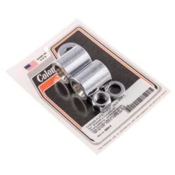 #9993-5 Front Axle Nut Spacer Kit Smooth Chrome Harley FXST FXSTC FXDWG