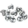 #BHC-811 5/16-24 X 3/8 Length Chrome Button Head Allen Bolt 10 Pack