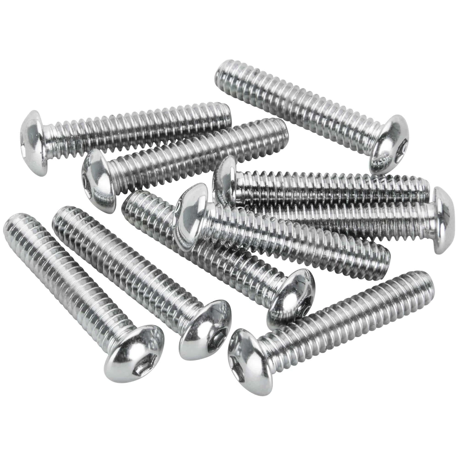 #BHC-834 1/4-20 X 1-1/4 Length Chrome Button Head Allen Bolt 10 Pack 1 #BHC-834 1/4-20 X 1-1/4 Length Chrome Button Head Allen Bolt 10 Pack