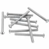 #BHC-860 1/4-20 X 2-3/4 Length Chrome Button Head Allen Bolt 10 Pack