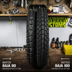 Baja 90 Tire 19" - 100/90-19 57T -Motor Parts Hub BatesBaja19 100 90Infographic 3 a967d005 1a53 4a83 8779 771528618348