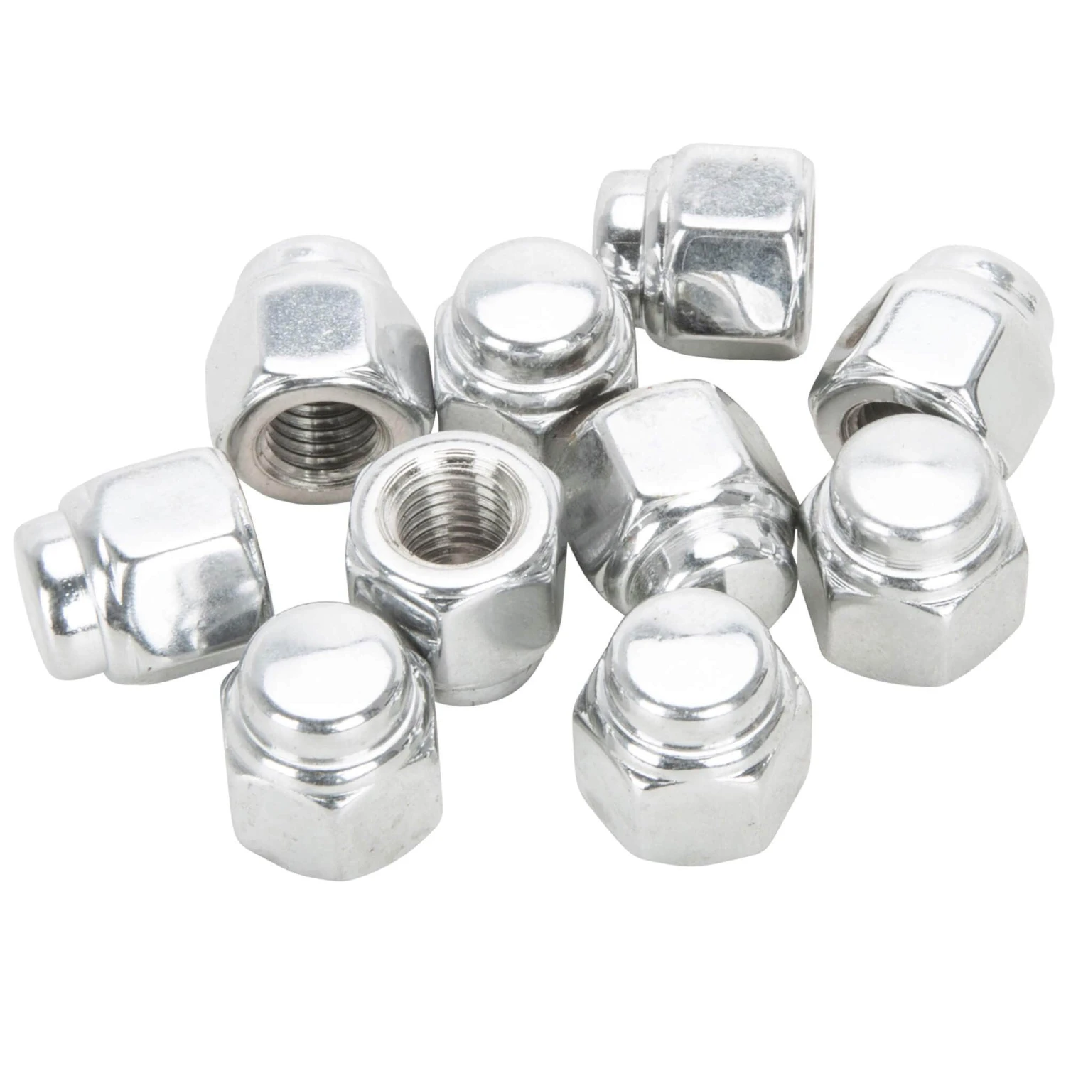 #CN-203 5/16-24 Chrome Cap Nut 10 Pack 1 #CN-203 5/16-24 Chrome Cap Nut 10 Pack