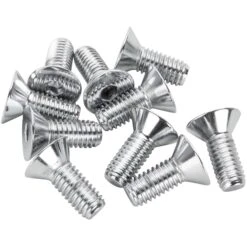 #FHS-174 3/8-16 X 1 Length Chrome Flat Head Allen Bolt 10 Pack