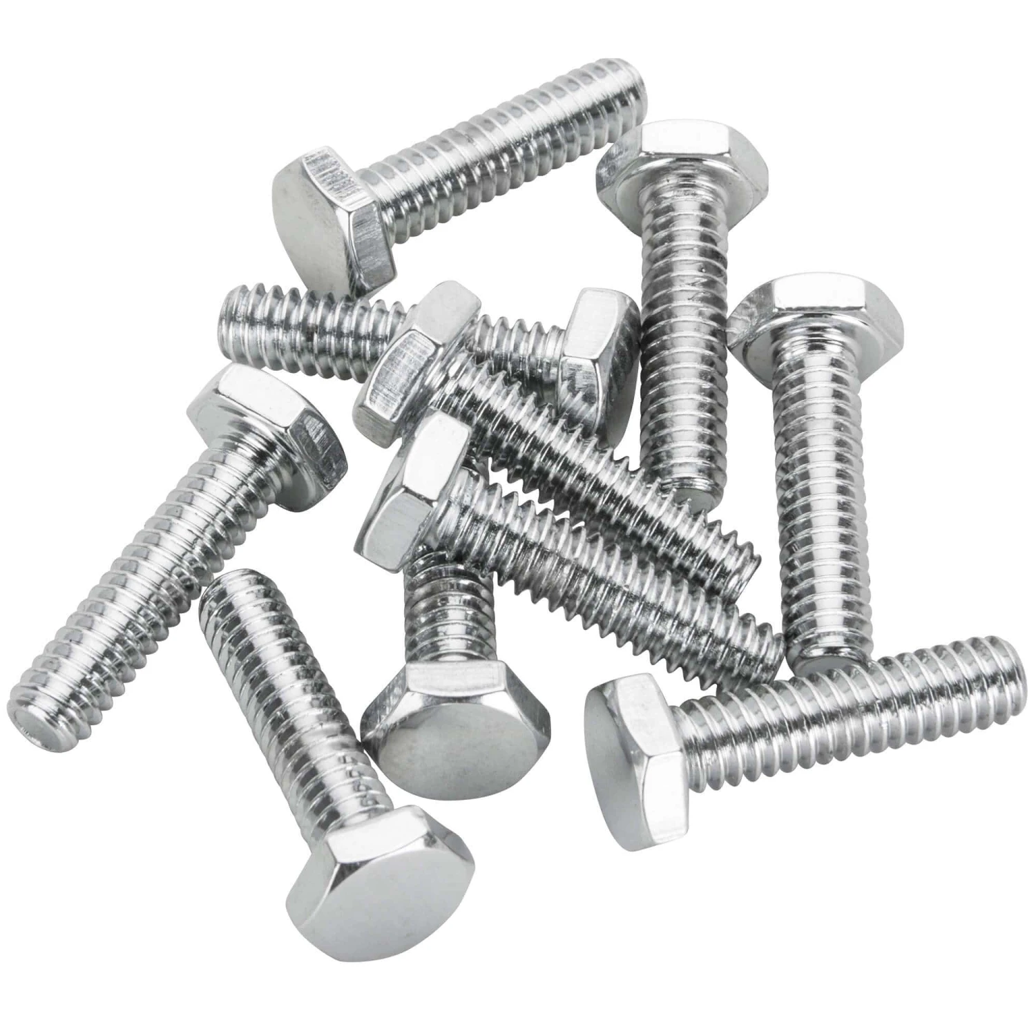 #HHC-603 1/4-20 X 1 Length Chrome Hex Head Bolt 10 Pack 1 #HHC-603 1/4-20 X 1 Length Chrome Hex Head Bolt 10 Pack
