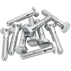 #HHC-604 1/4-20 X 1-1/4 Length Chrome Hex Head Bolt 10 Pack