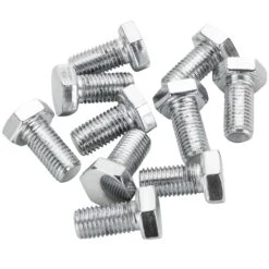 #HHC-659 5/16-24 X 5/8 Length Chrome Hex Head Bolt 10 Pack