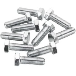 #HHC-662 5/16-24 X 1 Length Chrome Hex Head Bolt 10 Pack