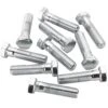 #HHC-671 3/8-24 X 1-1/2 Length Chrome Hex Head Bolt 10 Pack
