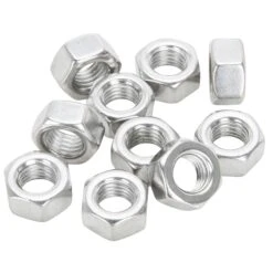 #HN-401 5/16-24 Chrome Hex Nut 10 Pack