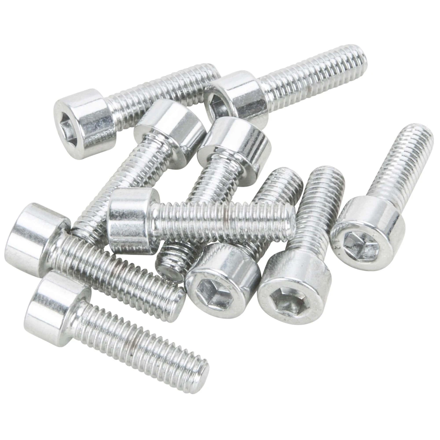 #MPSHC-0206 6mm X 25mm Length Chrome Polished Socket Head Allen Bolt 10 Pack 1 #MPSHC-0206 6mm X 25mm Length Chrome Polished Socket Head Allen Bolt 10 Pack
