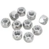 #NL-509 5/16-18 Chrome Nylon Insert Nylock Locknut 10 Pack