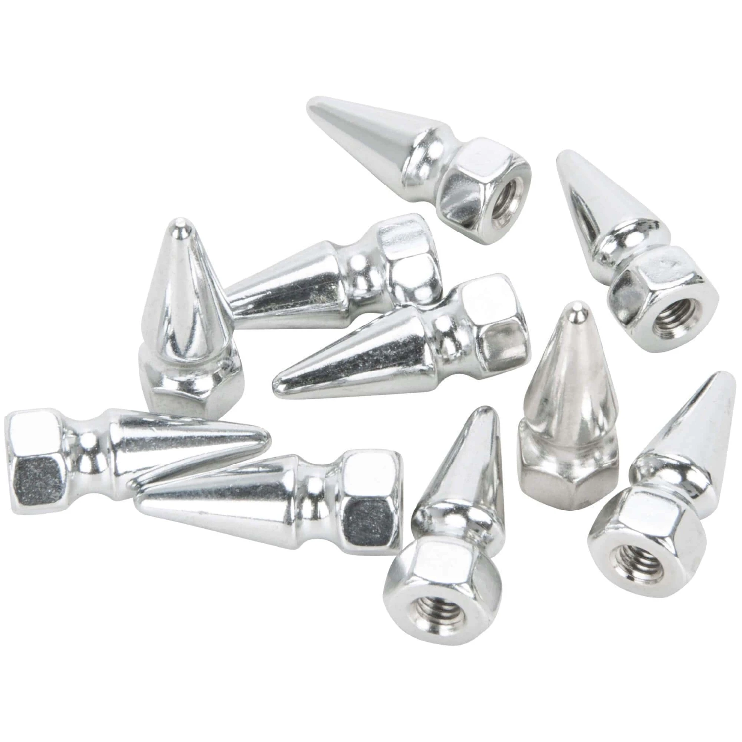 #PN-300 10-32 Chrome Pike Nut 10 Pack 1 #PN-300 10-32 Chrome Pike Nut 10 Pack