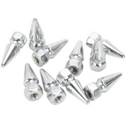 #PN-310 10-24 Chrome Pike Nut 10 Pack
