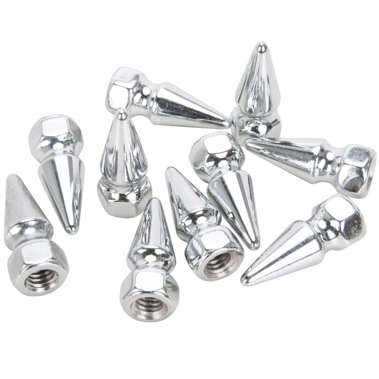 #PN-312 5/16-18 Chrome Pike Nut 10 Pack 1 #PN-312 5/16-18 Chrome Pike Nut 10 Pack