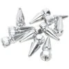 #PN-320 8 MM (1.25) Chrome Pike Nut 10 Pack