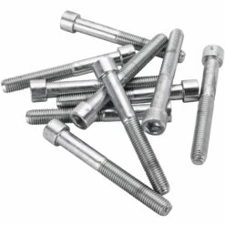 #PSHC-227 5/16-24 X 2-1/2 Length Chrome Polished Allen Bolt 10 Pack