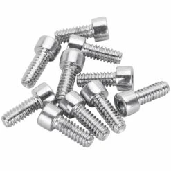 #PSHC-250 10-24 X 1/2 Length Chrome Polished Allen Bolt 10 Pack