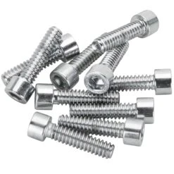 #PSHC-252 10-24 X 3/4 Length Chrome Polished Allen Bolt 10 Pack