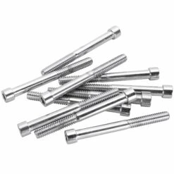 #PSHC-267 1/4-20 X 2-1/2 Length Chrome Polished Allen Bolt 10 Pack