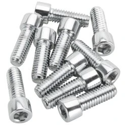 #PSHC-273 5/16-18 X 7/8 Length Chrome Polished Allen Bolt 10 Pack