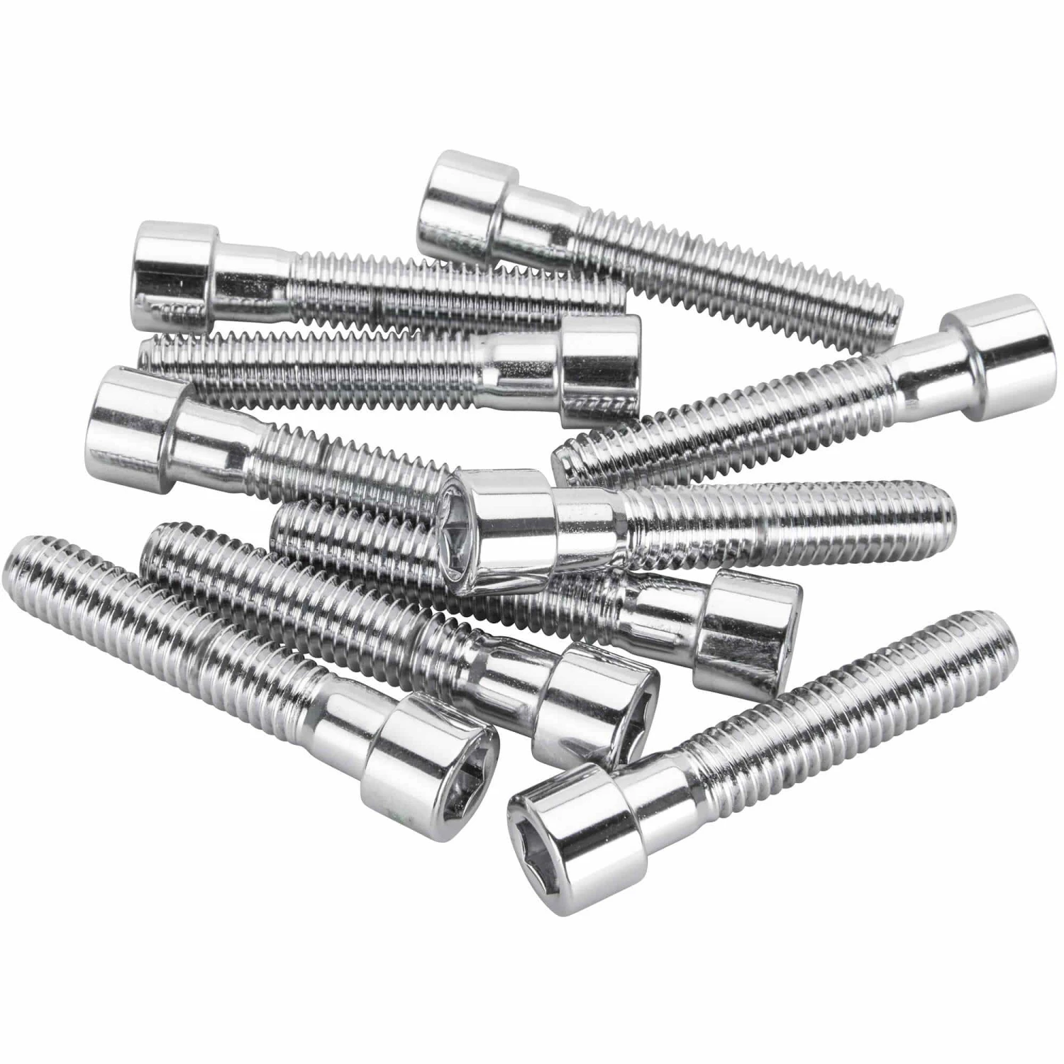 #PSHC-291 3/8-16 X 2 Length Chrome Polished Allen Bolt 10 Pack 1 #PSHC-291 3/8-16 X 2 Length Chrome Polished Allen Bolt 10 Pack