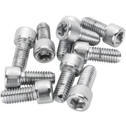 #SHC-9004 7/16-14 X 1 Length Chrome Socket Head Allen Bolt 10 Pack