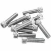#SHC-920 5/16-24 X 1-1/4 Length Chrome Socket Head Allen Bolt 10 Pack