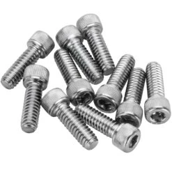 #SHC-953 1/4-20 X 3/4 Length Chrome Socket Head Allen Bolt 10 Pack