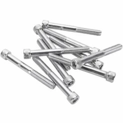 #SHC-976 5/16-18 X 2-3/4 Length Chrome Socket Head Allen Bolt 10 Pack