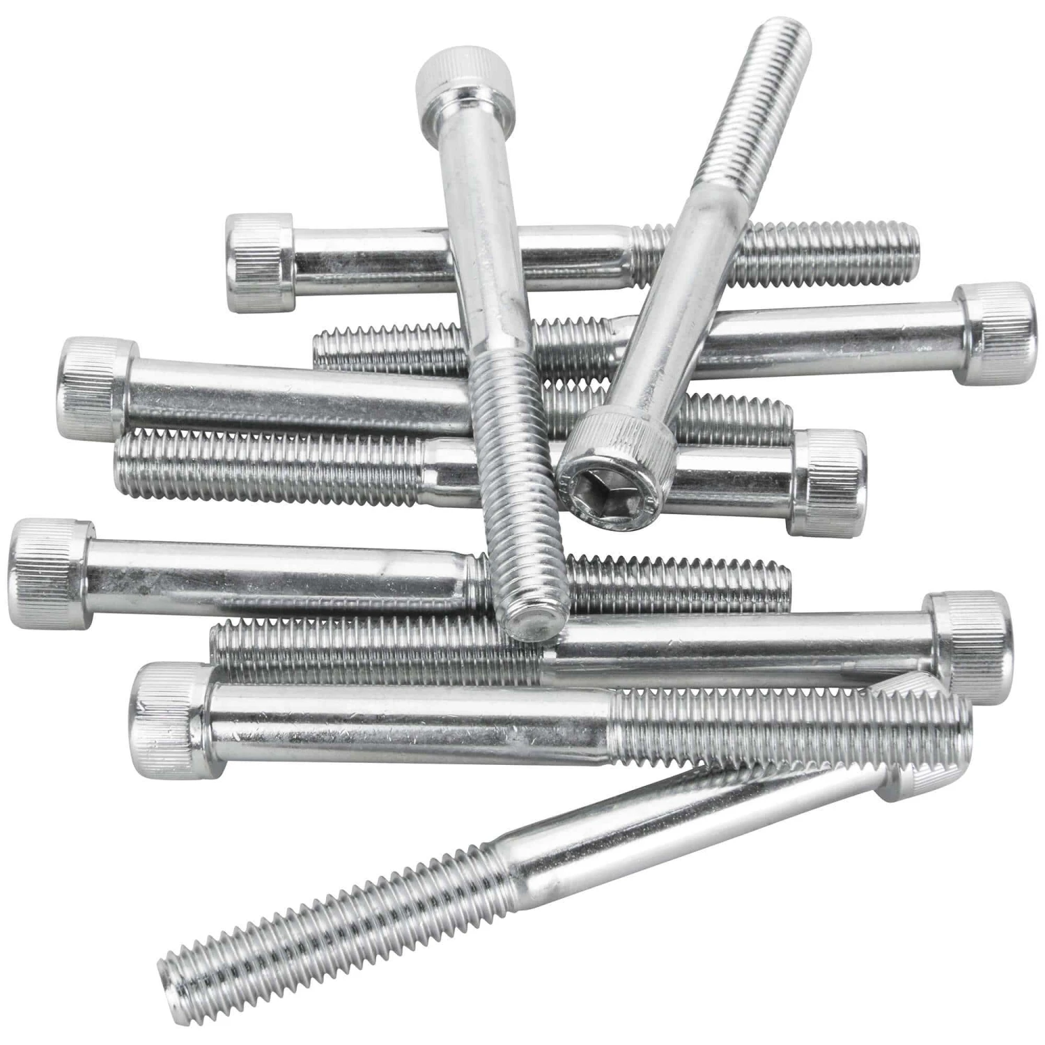 #SHC-992 3/8-16 X 3-1/2 Length Chrome Socket Head Allen Bolt 10 Pack 1 #SHC-992 3/8-16 X 3-1/2 Length Chrome Socket Head Allen Bolt 10 Pack