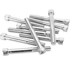 #SHC-998 3/8-24 X 3-1/4 Length Chrome Socket Head Allen Bolt 10 Pack