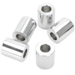 #SPC-015 5/16 ID X 3/4 Length Chrome Steel Universal Spacer 5 Pack