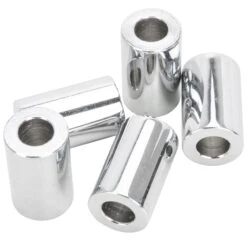 #SPC-016 5/16 ID X 1 Length Chrome Steel Universal Spacer 5 Pack