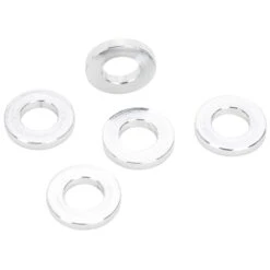 #SPC-021 3/8 ID X 1/8 Length Chrome Steel Universal Spacer 5 Pack