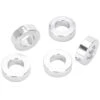 #SPC-022 3/8 ID X 1/4 Length Chrome Steel Universal Spacer 5 Pack