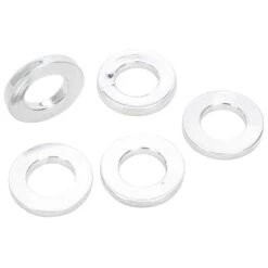 #SPC-027 1/2 ID X 1/8 Thick Chrome Steel Universal Spacer 5 Pack