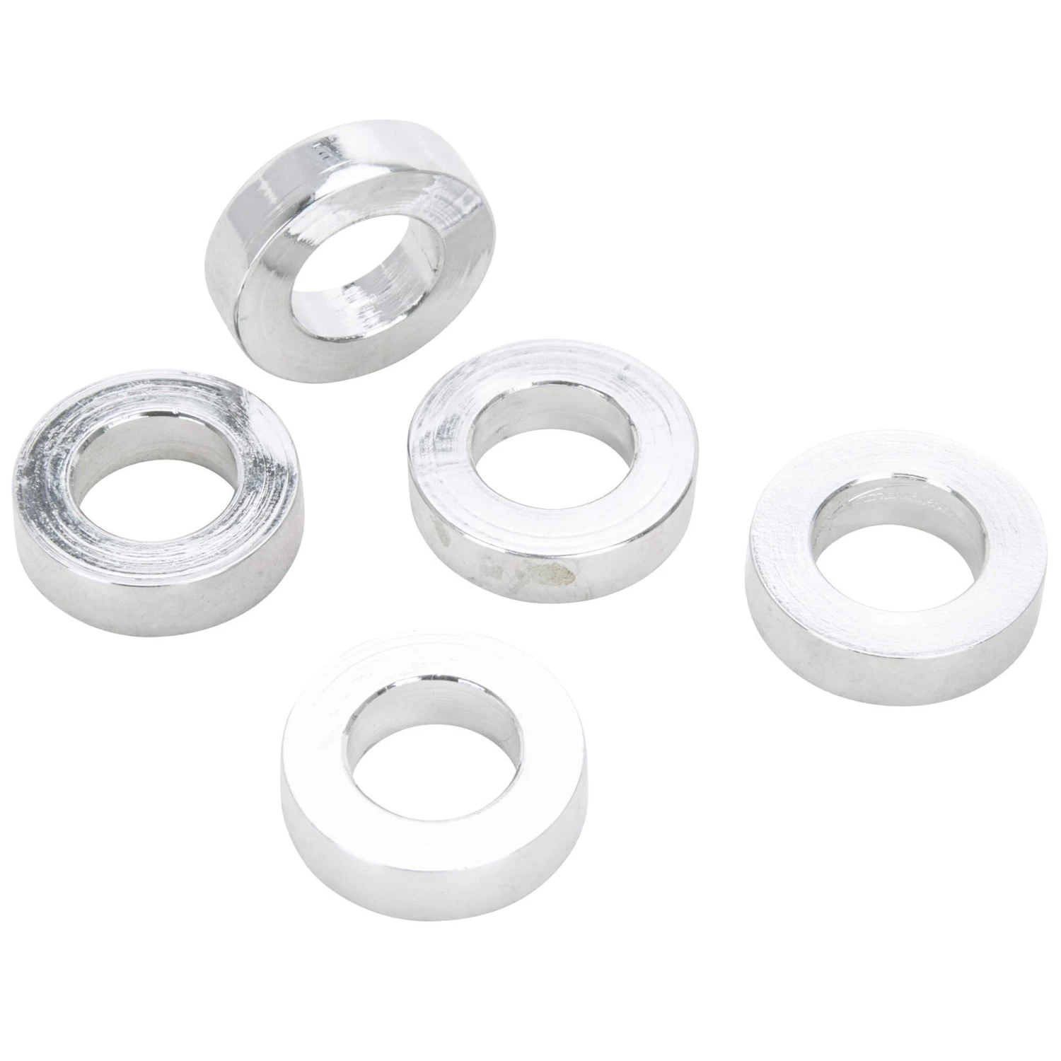#SPC-028 1/2 ID X 1/4 Length Chrome Steel Universal Spacer 5 Pack 1 #SPC-028 1/2 ID X 1/4 Length Chrome Steel Universal Spacer 5 Pack