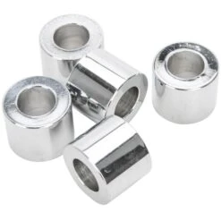 #SPC-031 1/2 ID X 3/4 Length Chrome Steel Universal Spacer 5 Pack