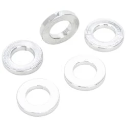 #SPC-033 7/16 ID X 1/8 Length Chrome Steel Universal Spacer 5 Pack