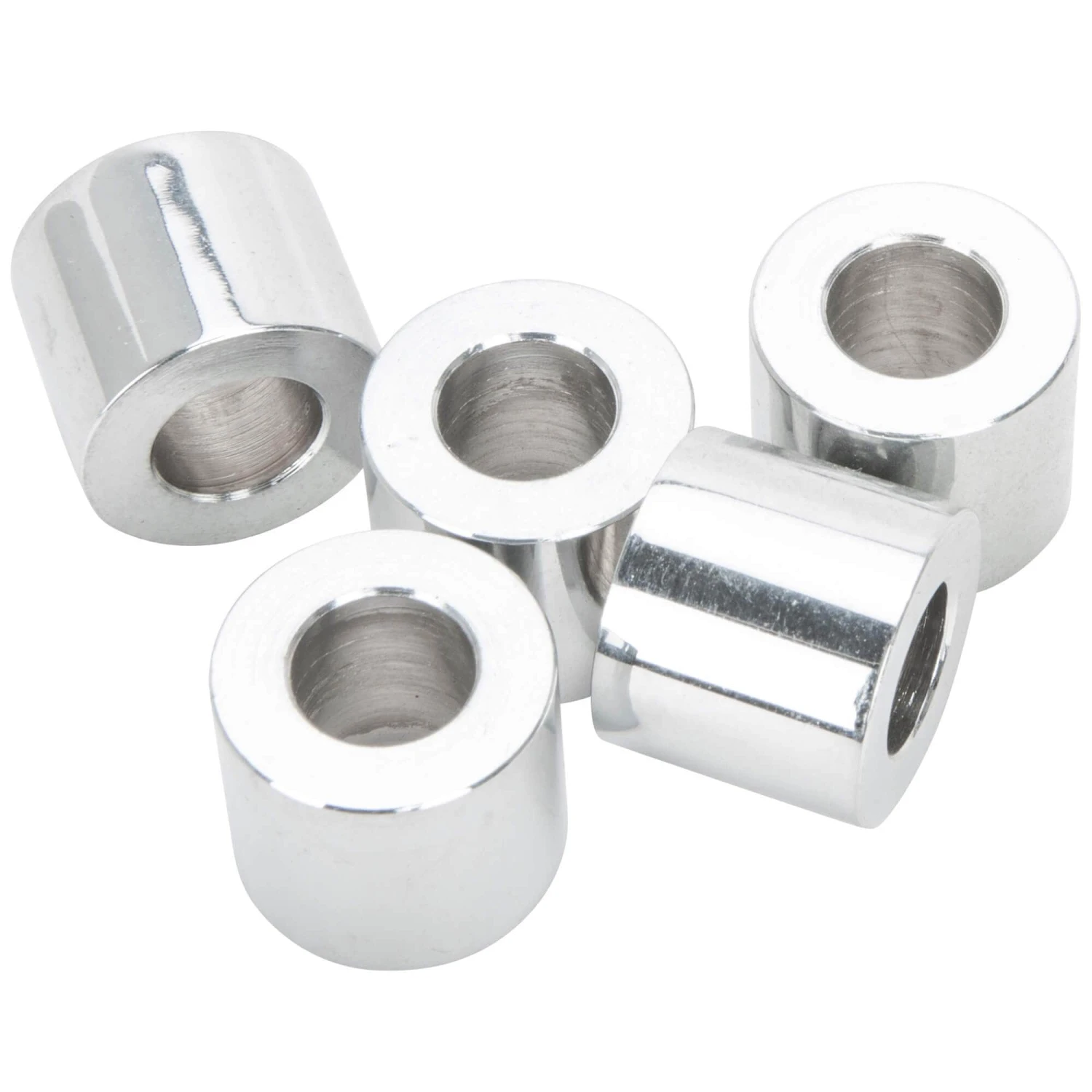 #SPC-042 3/8 ID X 5/8 Length Chrome Steel Universal Spacer 5 Pack 1 #SPC-042 3/8 ID X 5/8 Length Chrome Steel Universal Spacer 5 Pack
