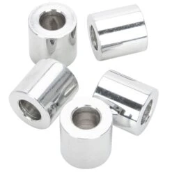 #SPC-043 5/16 ID X 5/8 Length Chrome Steel Universal Spacer 5 Pack