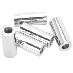 #SPC-054 5/16 ID X 1-1/2 Length Chrome Steel Universal Spacer 5 Pack