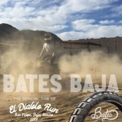 Baja 90 Tire 16" - 130/90B16 73T -Motor Parts Hub batesbaja official tire of edr