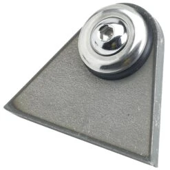 Rubber Mount Triangular Tabs - 1/4 Inch Thick - Aluminum Washer 6 Rubber Mount Triangular Tabs - 1/4 Inch Thick - Aluminum Washer -Motor Parts Hub large 1277 1277 rubber mount triangular tabs stainless photo 2