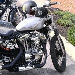 DIY Gas Tank Fuel Sight Gauge Kit - Clear - Chrome Fittings -Motor Parts Hub large 1337 fuel sight gauge gas tank installed photo 3